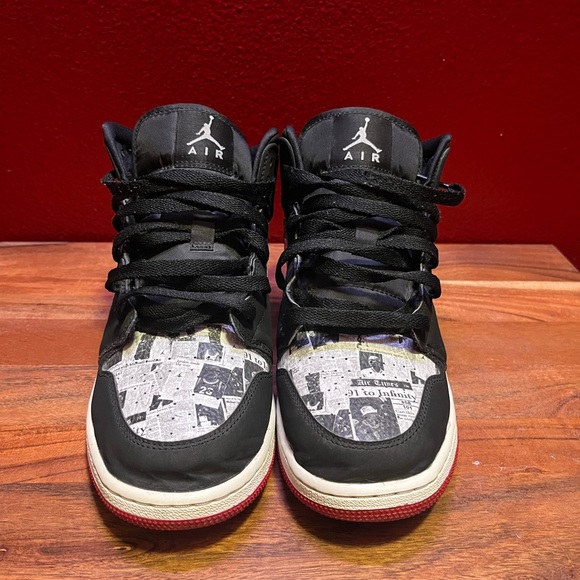 jordan mid newspaper GS